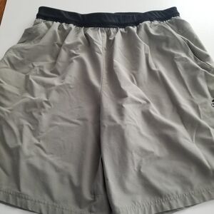 Men's Adidas Areoready Gray/ Olive  Athletic Shorts